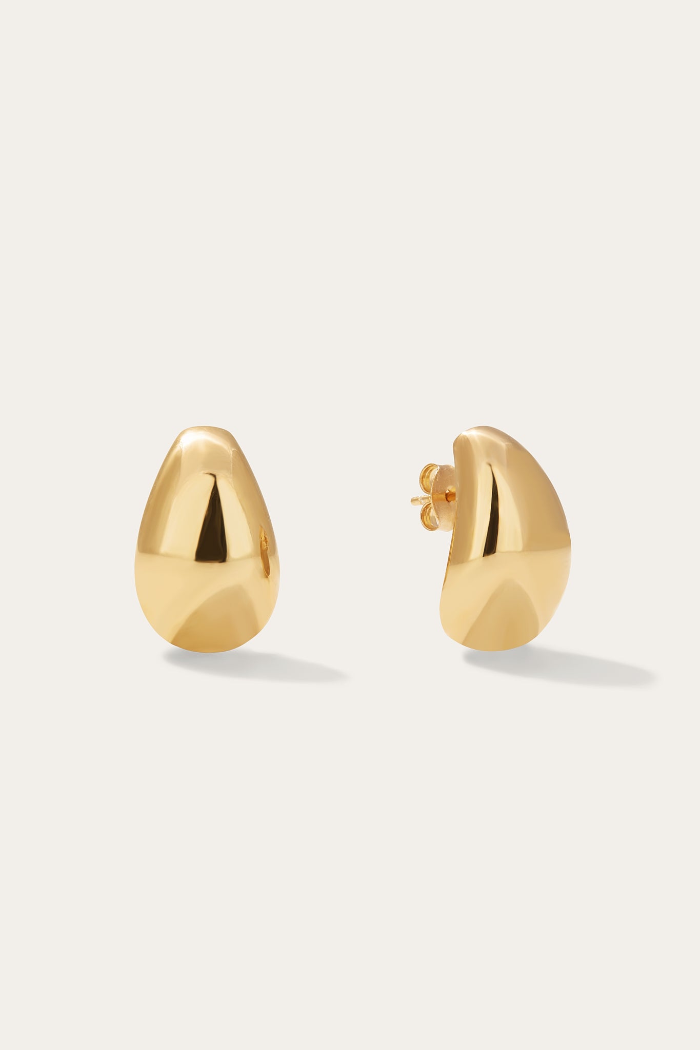 gold chunky studs