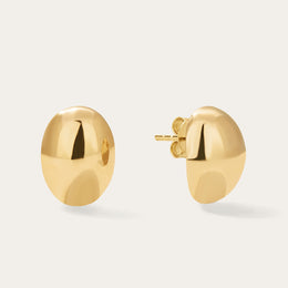 gold chunky studs