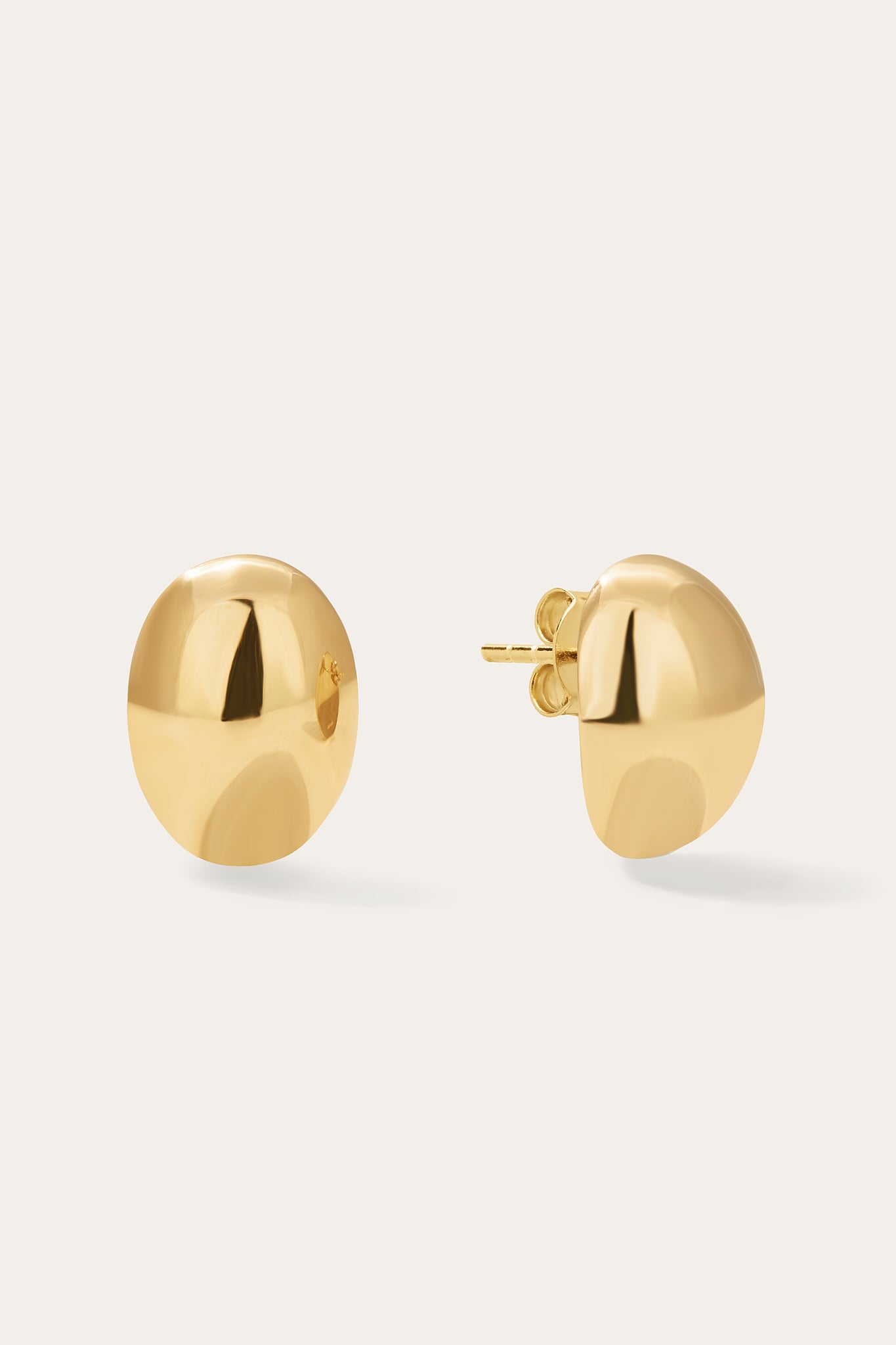 gold chunky studs