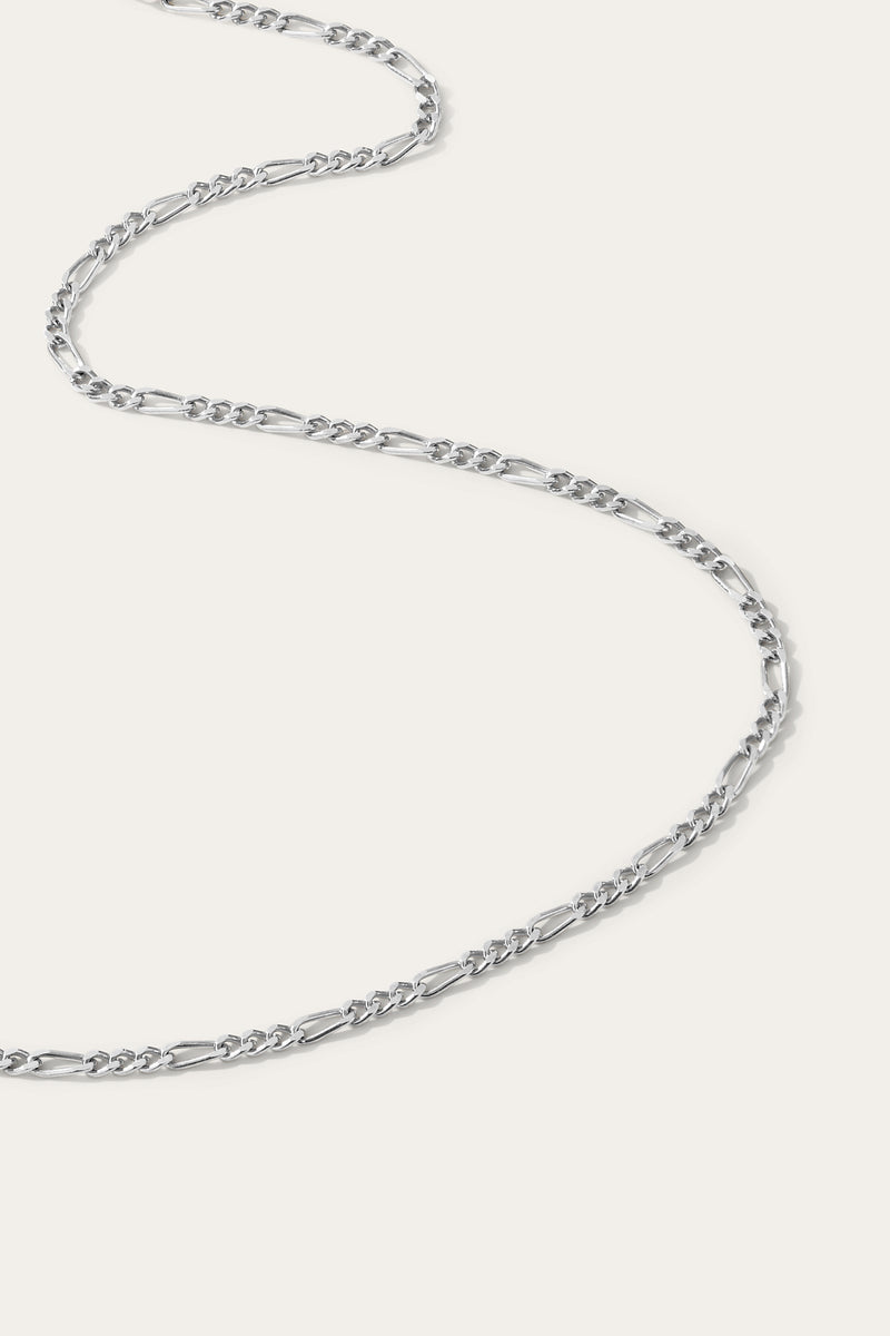 silver layered necklace