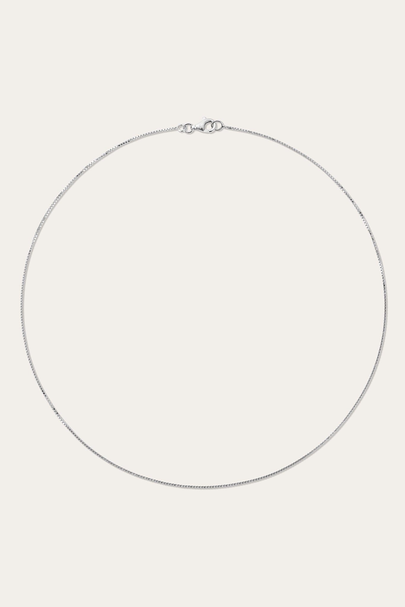 silver layered necklace