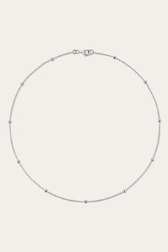 silver layered necklace
