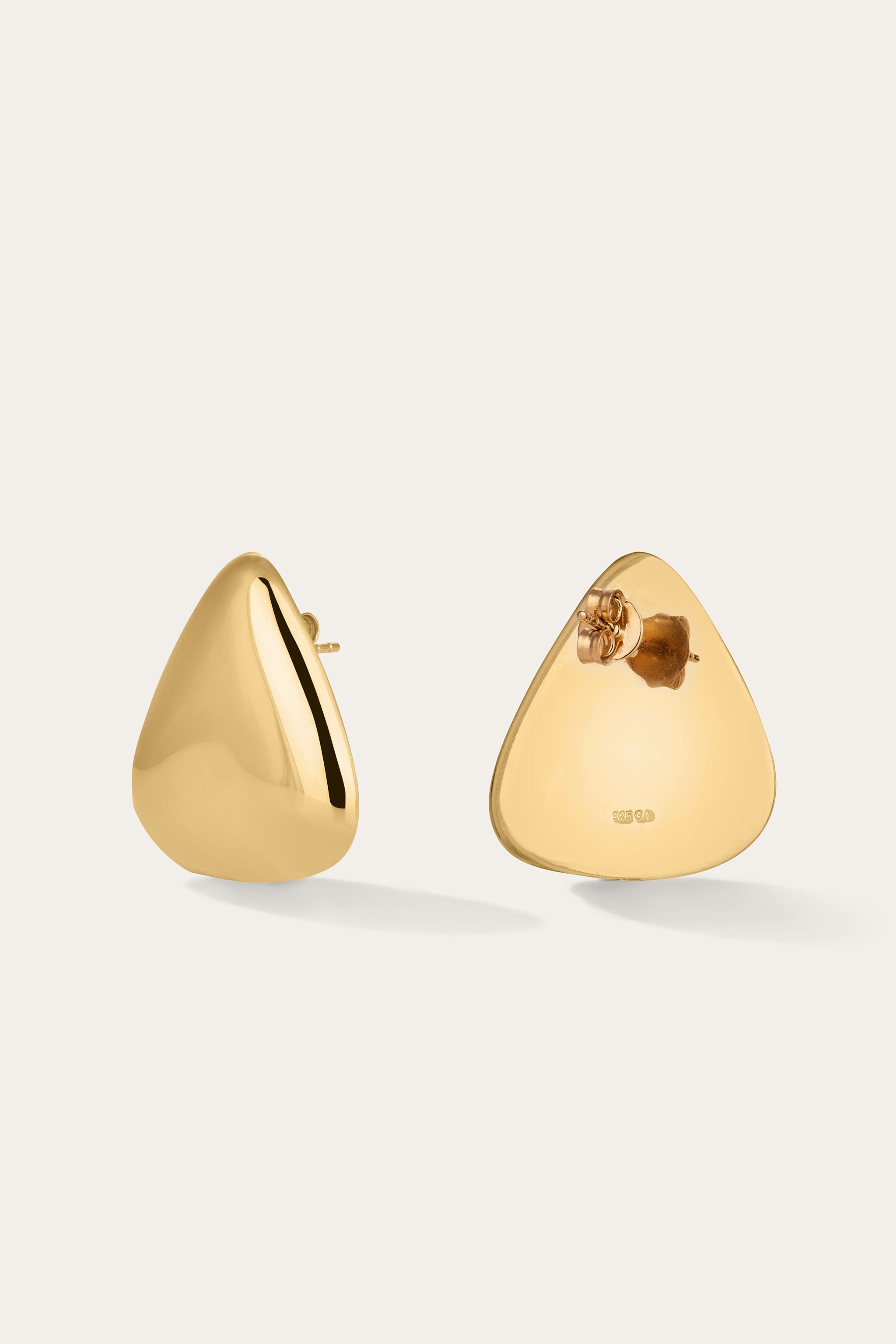 Ramona Gold Vermeil Mega Studs