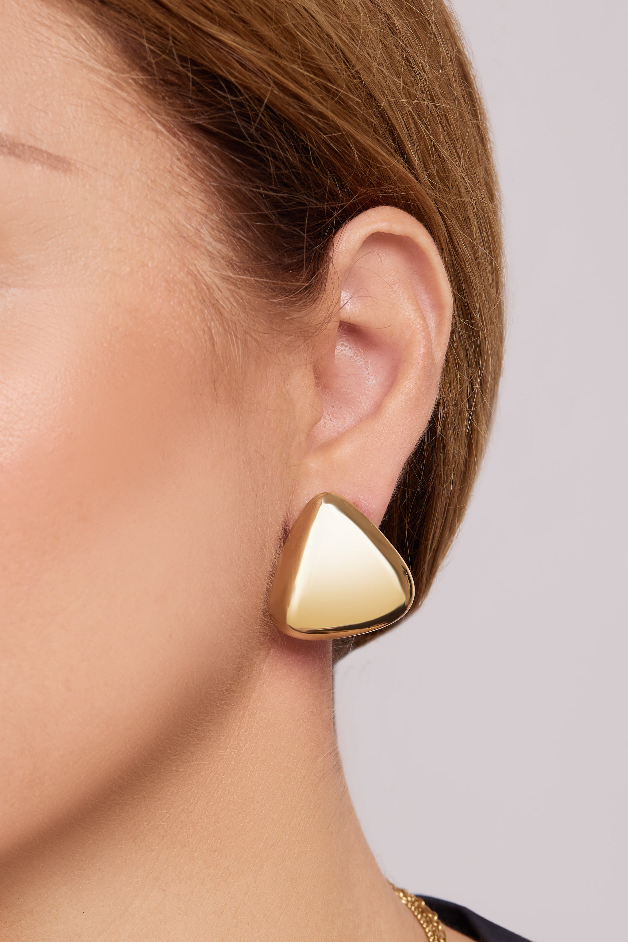 Ramona Gold Vermeil Mega Studs