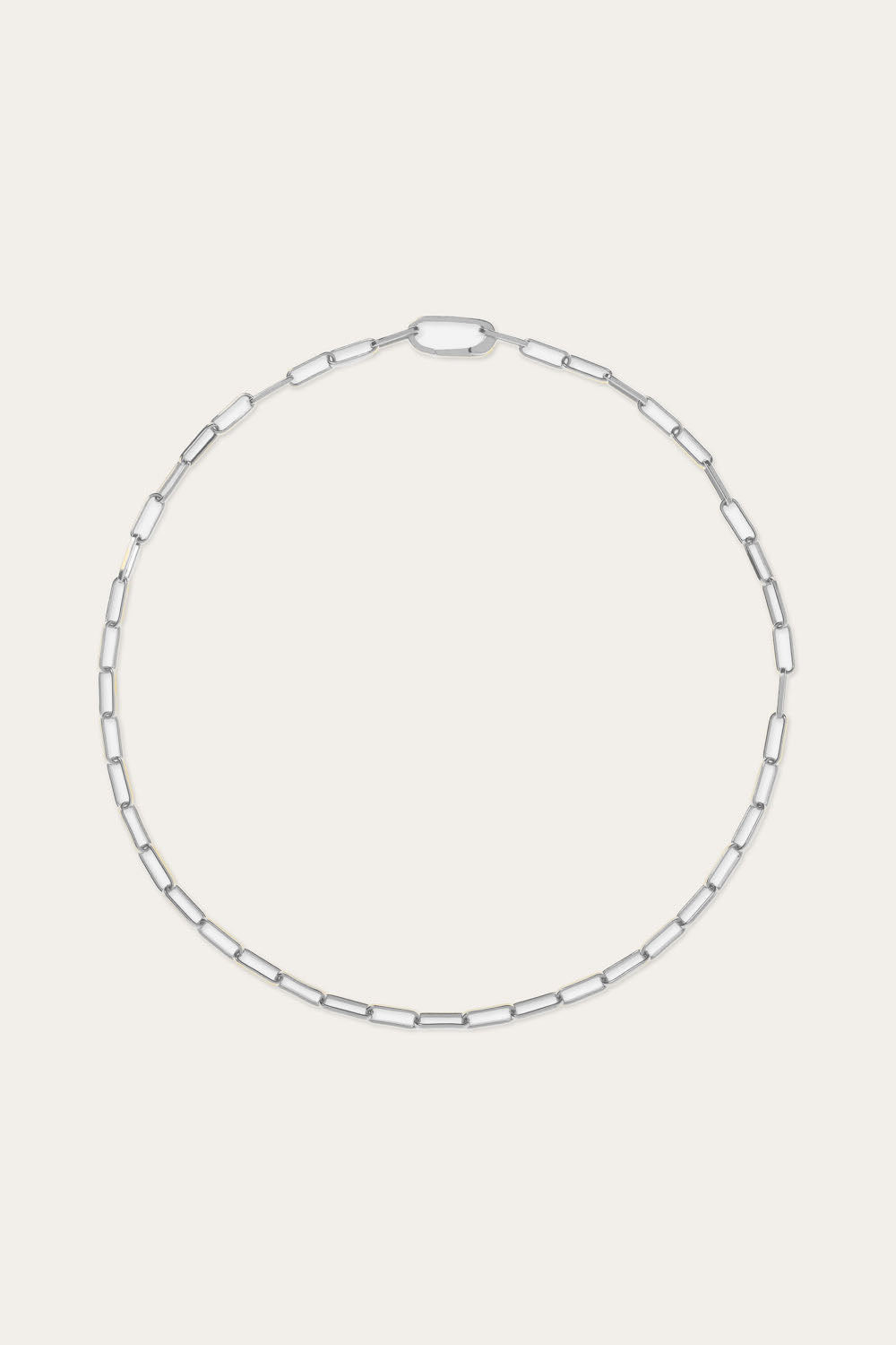 silver necklace