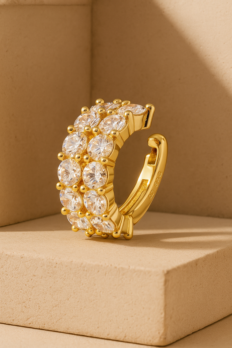 Gala gold vermeil ear cuff