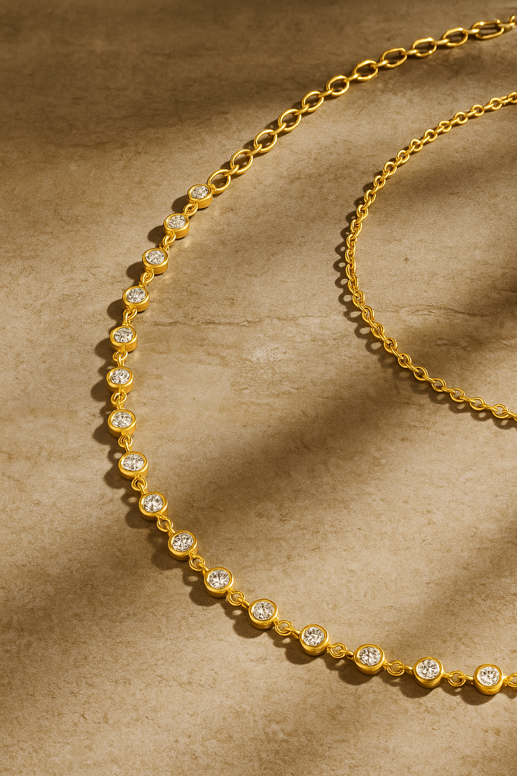 Gigi gold vermeil choker necklace