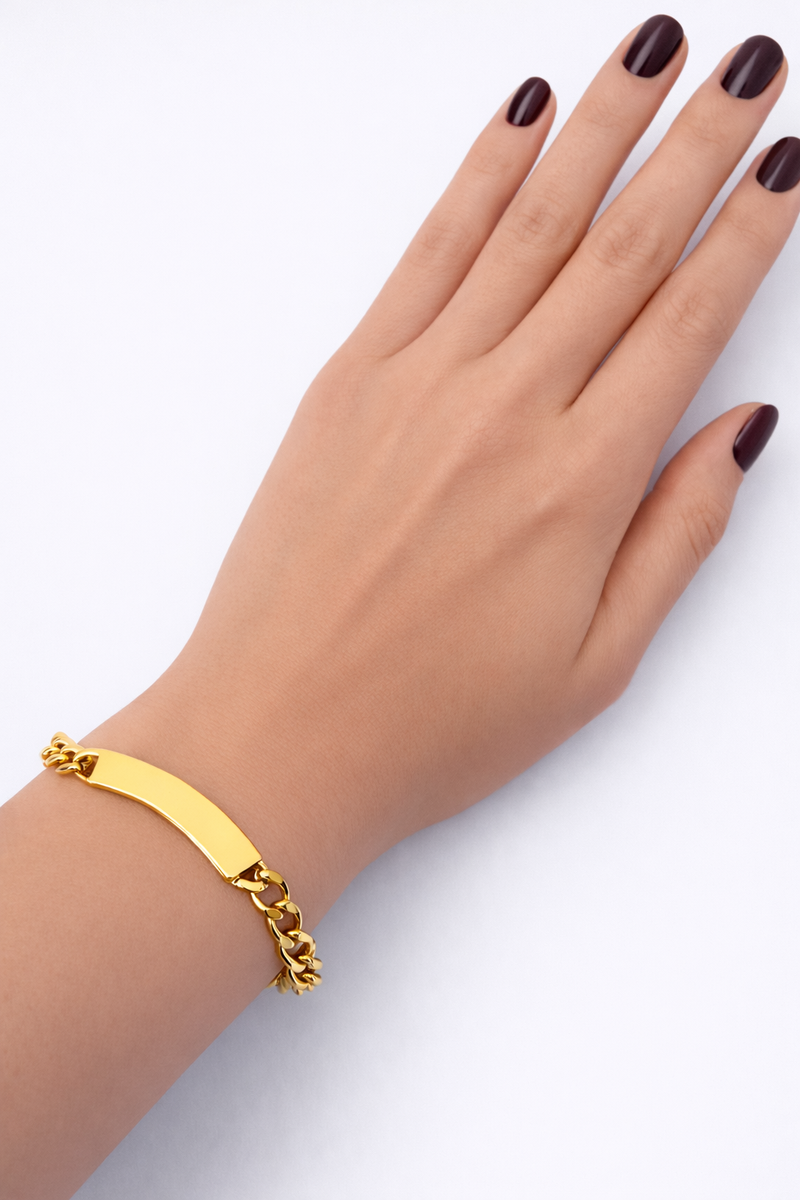 Gold ID Chain Bracelet — Vault Exclusive