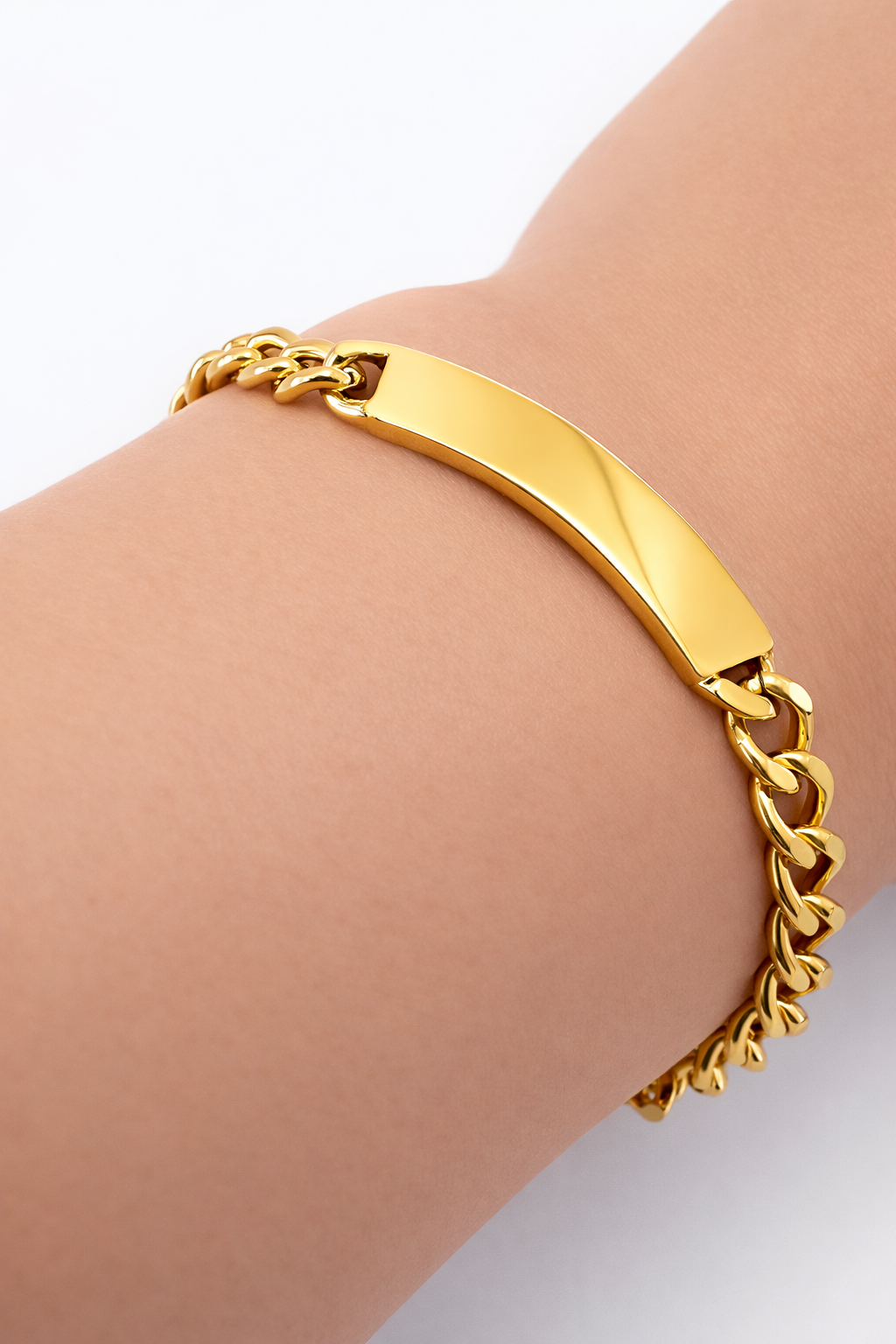 Gold ID Chain Bracelet — Vault Exclusive