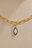 Vittoria Marquise Large Link Chain – Gold & Black
