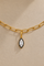Vittoria Marquise Large Link Chain – Gold & Black
