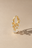 Charlie gold vermeil huggie