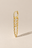 Amina gold vermeil earring