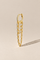Amina gold vermeil earring