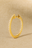 Inside-Out 18 mm gold vermeil hoop