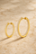 Inside Out Double Hoop Set | 18mm + 22mm Gold Vermeil