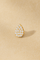 Lacrima Pave Gold Vermeil Stud Earring