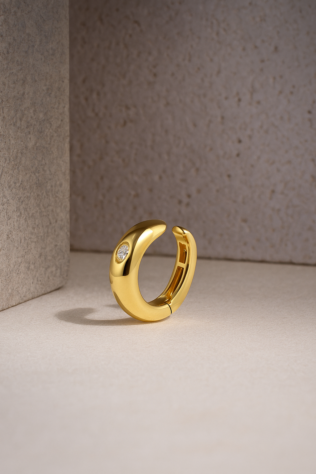 Lara gold vermeil ear cuff