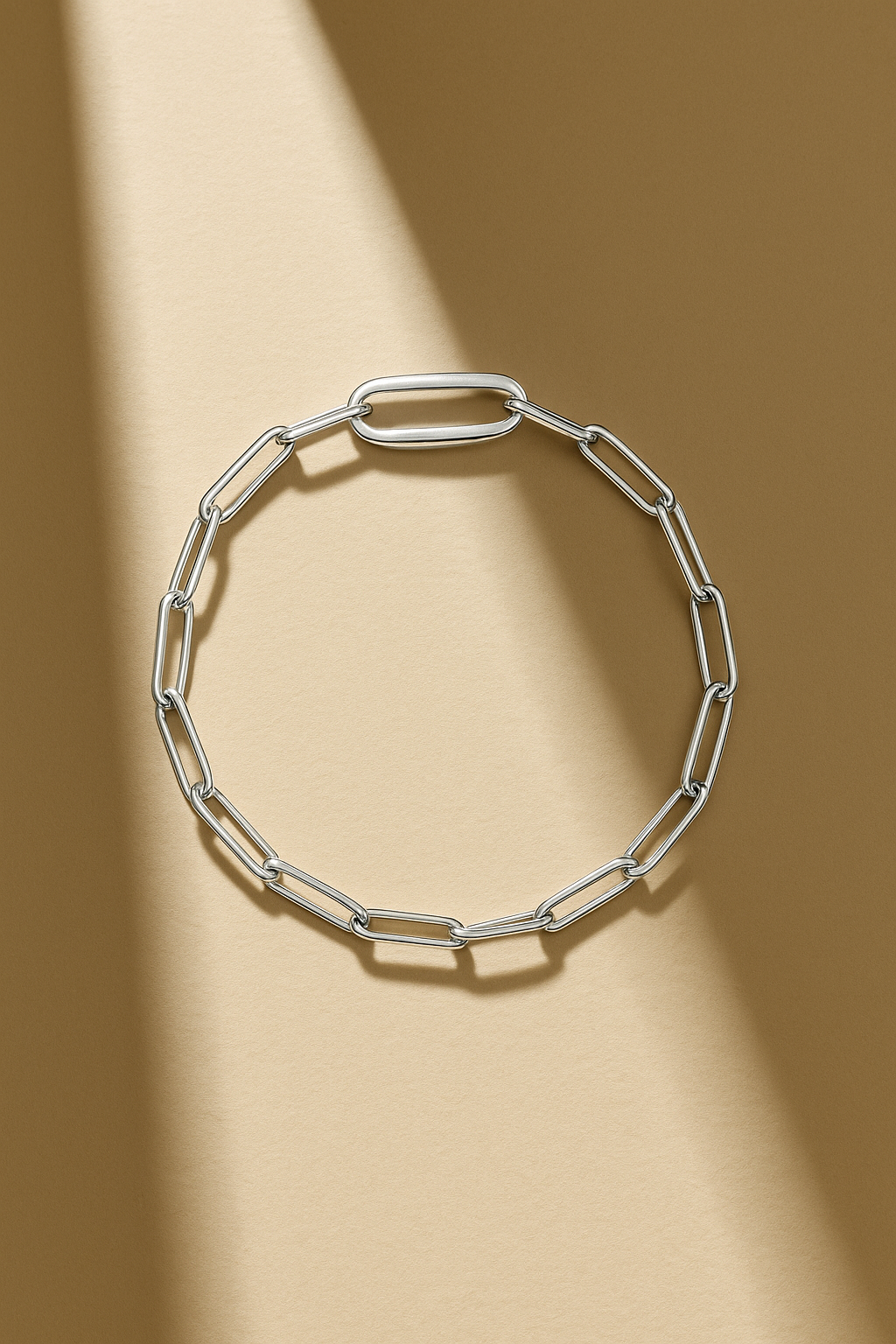 Large Link Silver Plated (Anklet/Bracelet)
