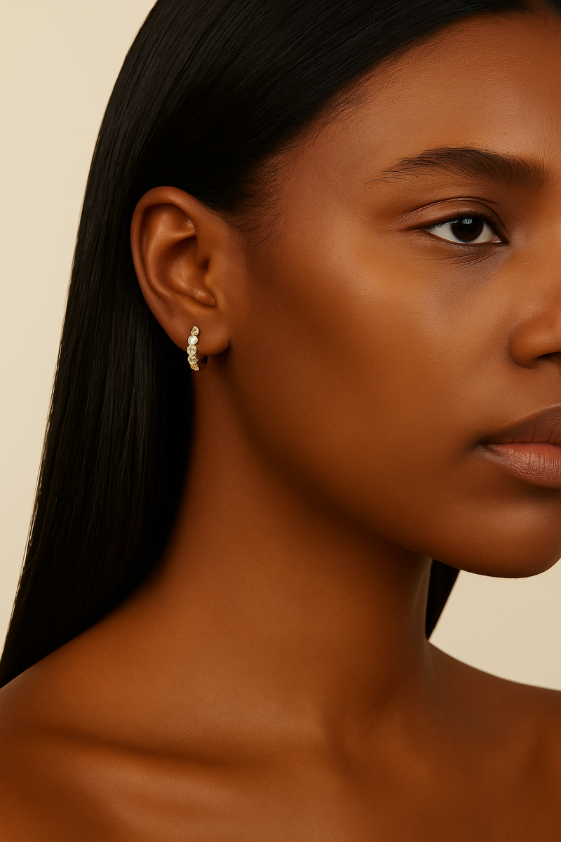 Lola 11 mm gold vermeil