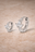 Lotus Double Huggie Set | 6.5mm + 8.5mm Silver