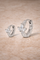Lotus Double Huggie Set | 6.5mm + 8.5mm Silver