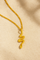 Medium Snake Gold Vermeil Necklace