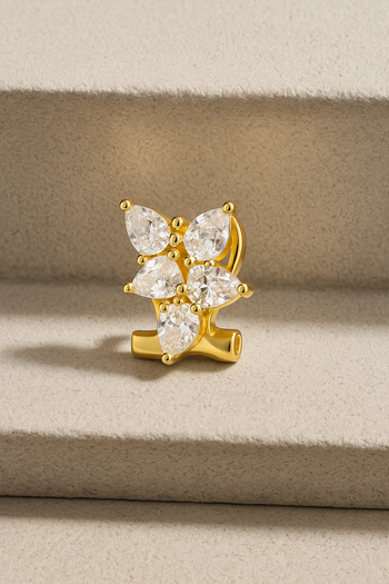Odette Gold Stud Earring