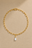 Gold Paperclip Chain & Vittoria Silver & Gold Charm Set