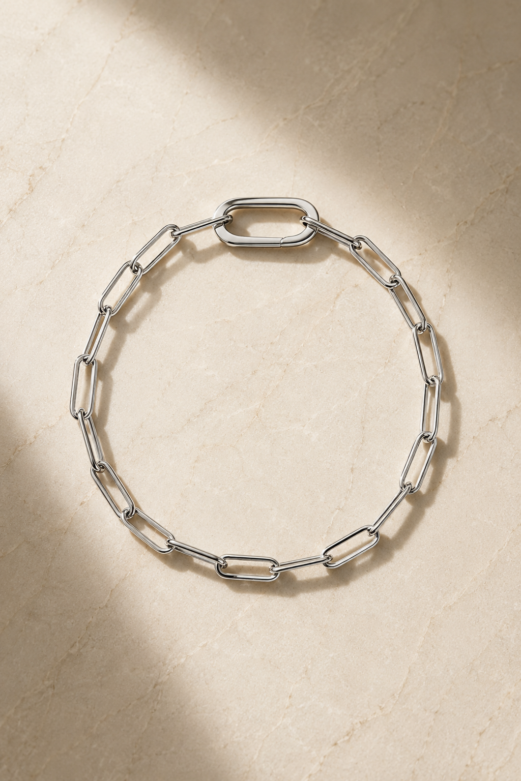 Large Link Silver Plated (Anklet/Bracelet)