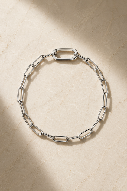 Large Link Silver Plated (Anklet/Bracelet)
