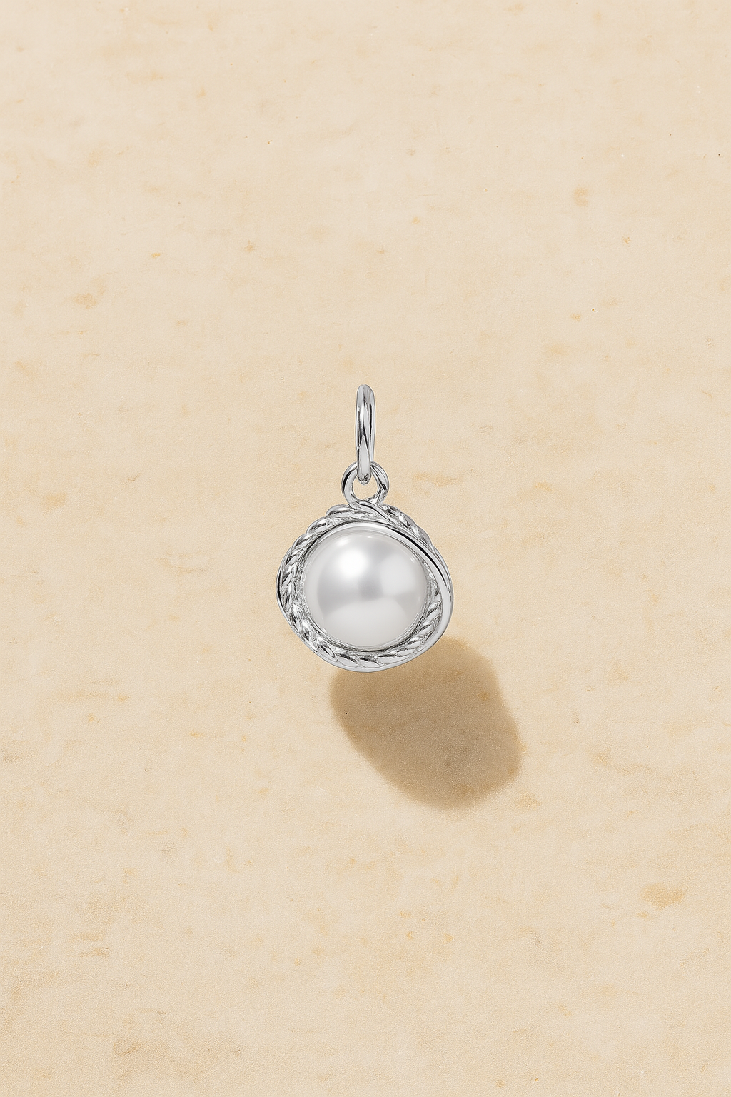 Pearl Speira Silver Charm