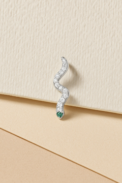Snake Seamless Silver Charm