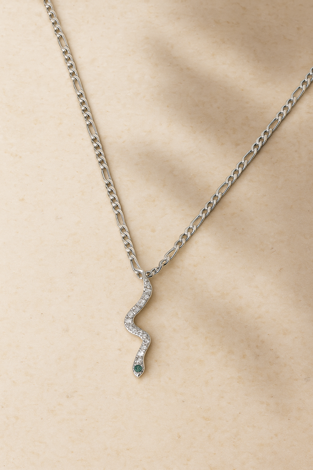 Snake Seamless Silver  Necklace