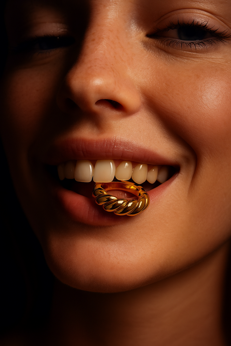 Speira Icon gold vermeil ring