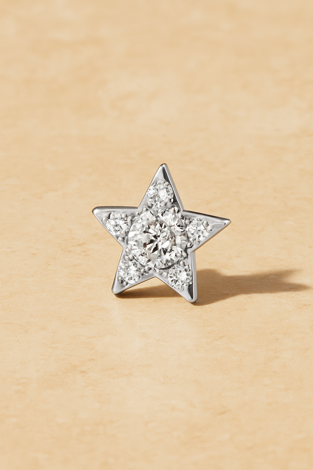 Star Sterling Silver Stud – Cartilage & Lobe Piercing