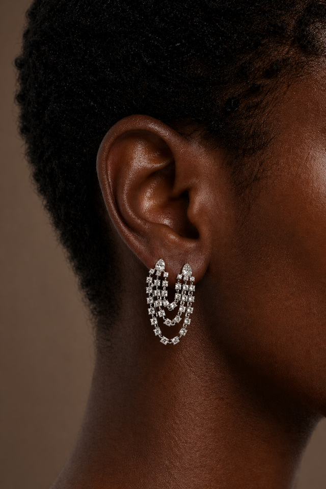 Super Rosie silver double stud