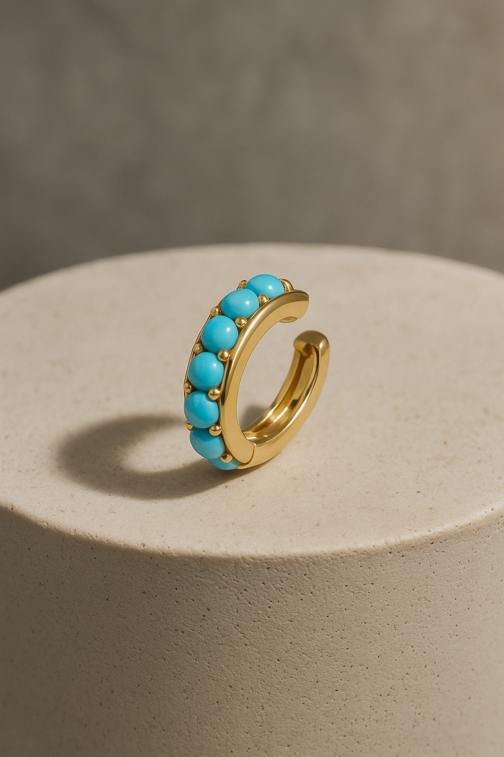 TURQUOISE EAR CUFF