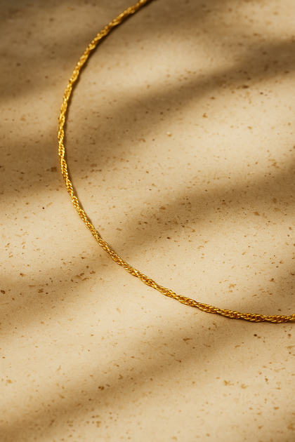 Twisted Gold Vermeil Chain