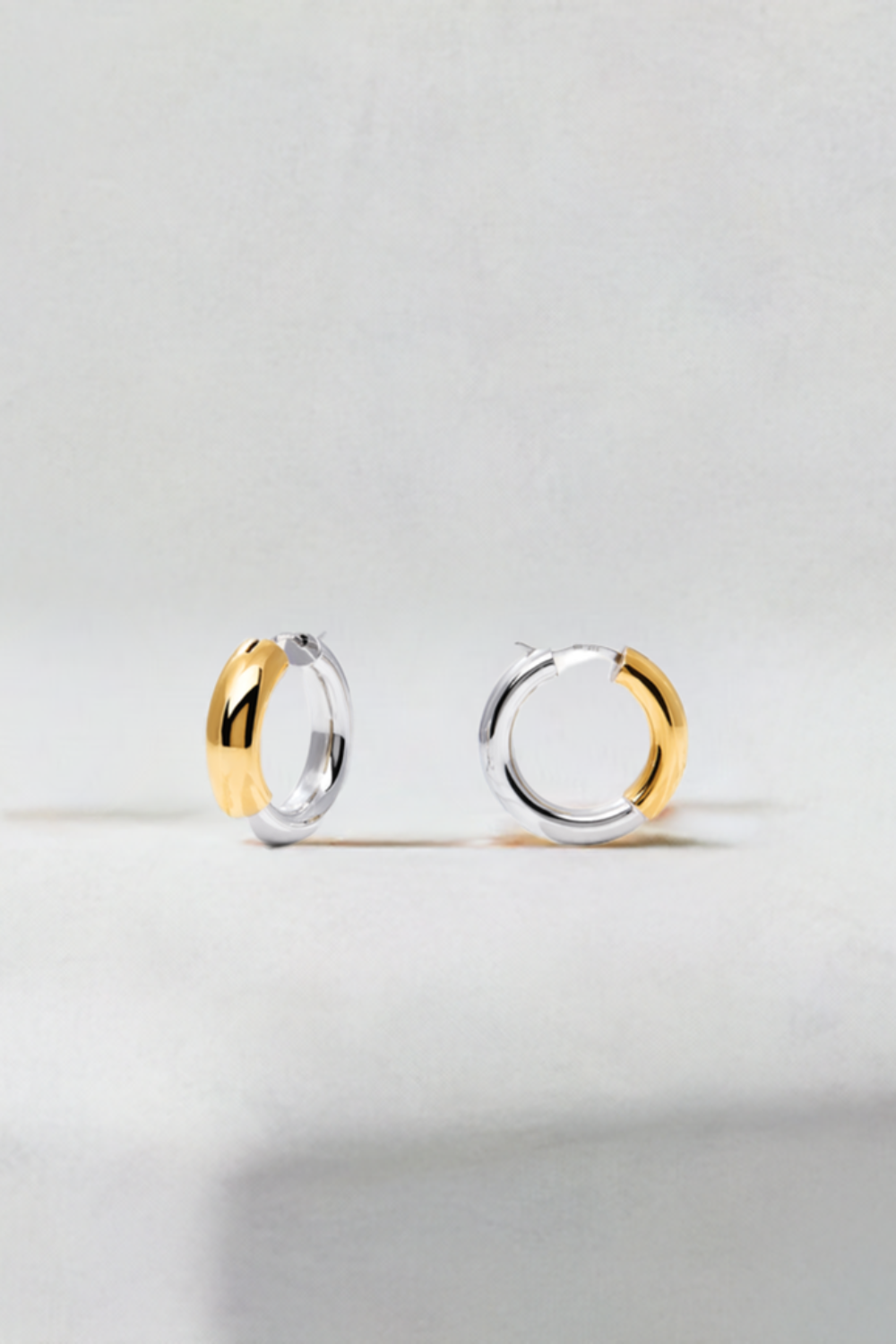 two tone hoops