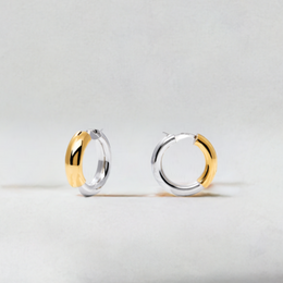 two tone hoops