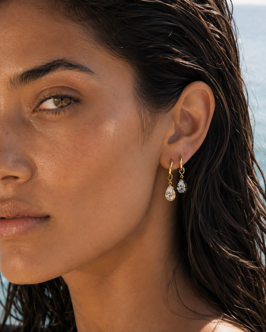 GOLD DROP EARRINGS