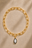 Vittoria Marquise Cara Bracelet / Anklet – Gold & Black