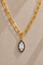 Vittoria Marquise Cara Chain – Gold & Black