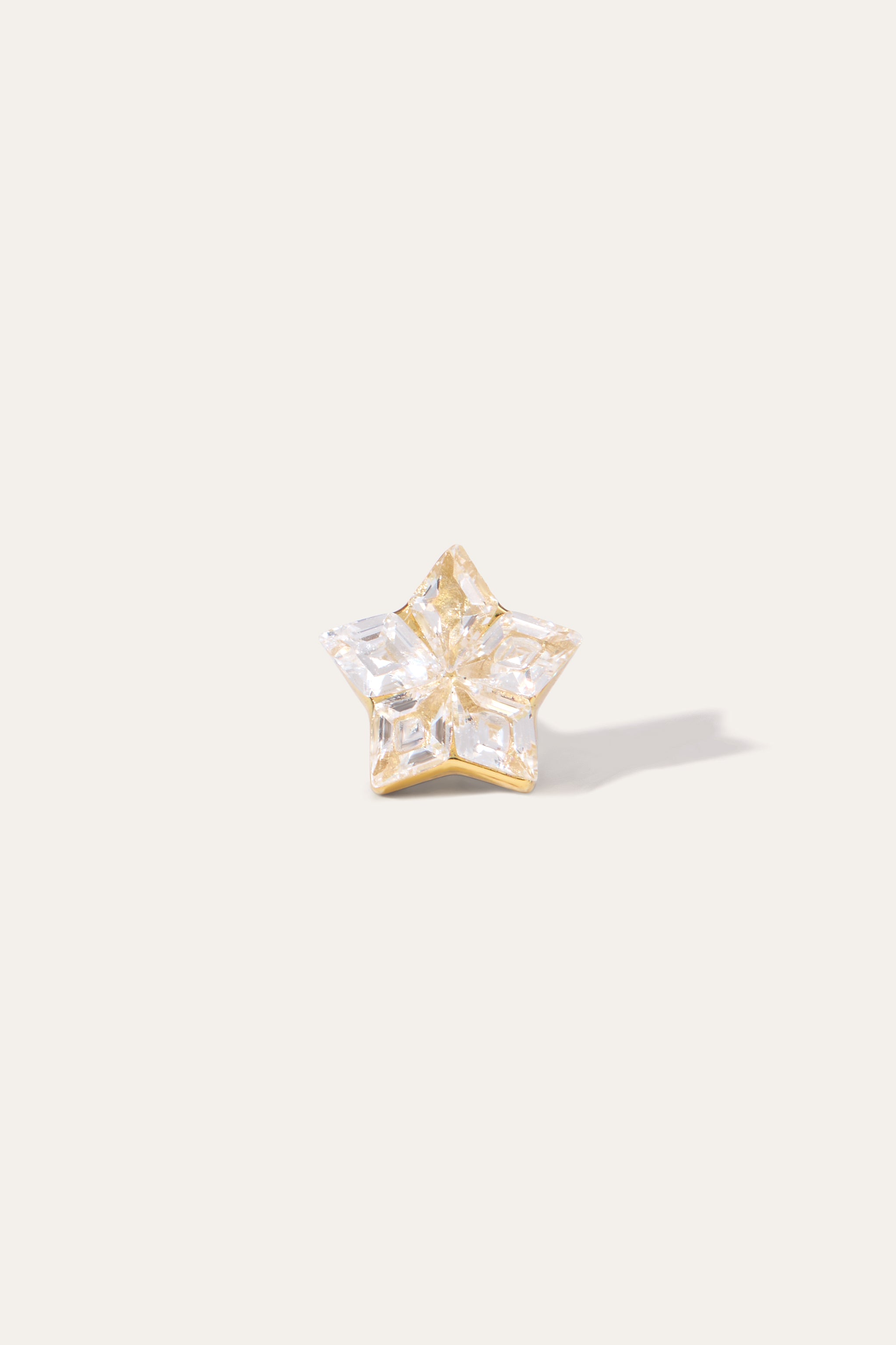 gold stud earrings