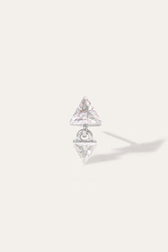 silver stud earrings
