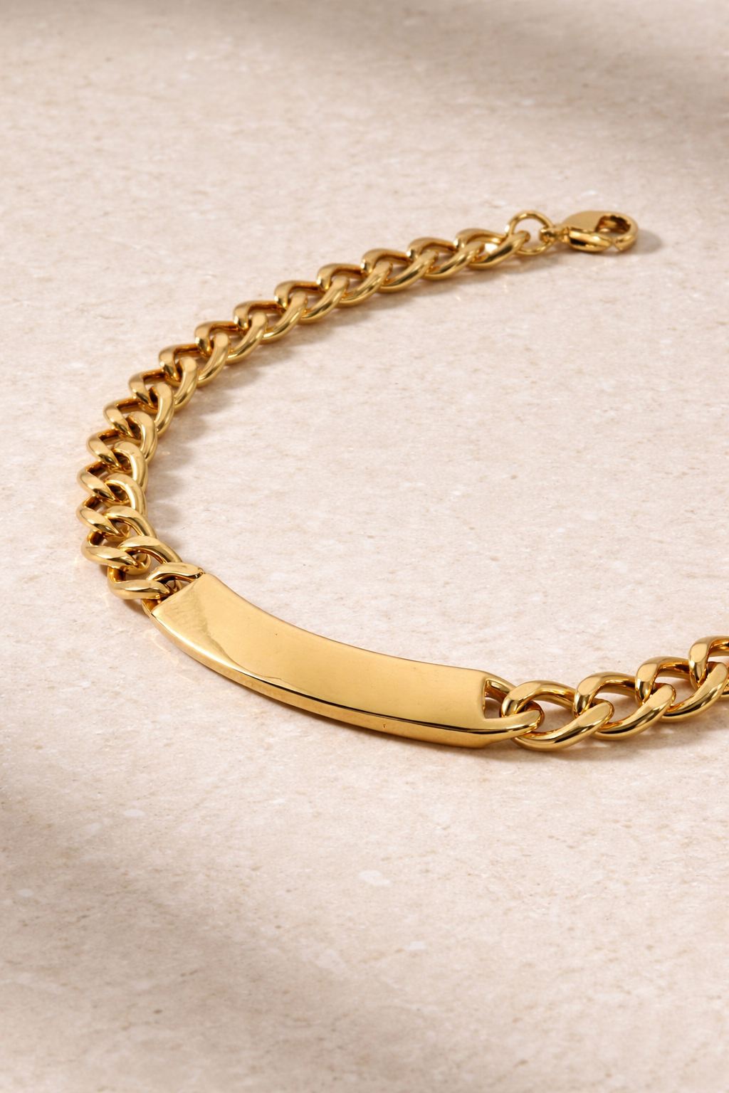 Gold ID Chain Bracelet — Vault Exclusive