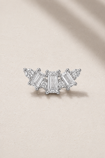 Lumière Silver Stud Earring