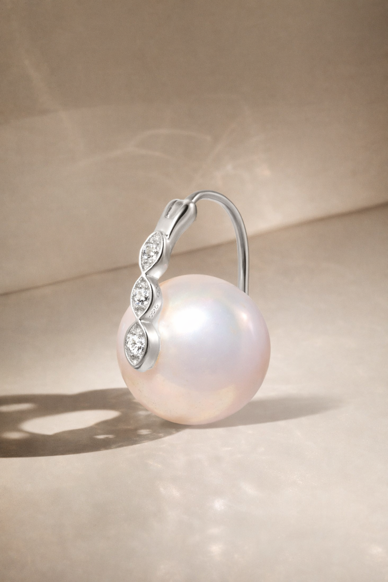 Tasha Pearl Silver Earring