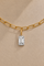 Vittoria Emerald Cut Large Link Chain – Silver/Gold